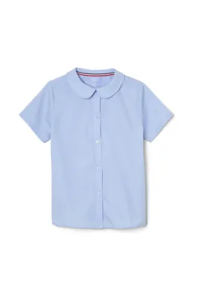 Abraar Short Sleeve Peter Pan Blouse #FT-SE9383