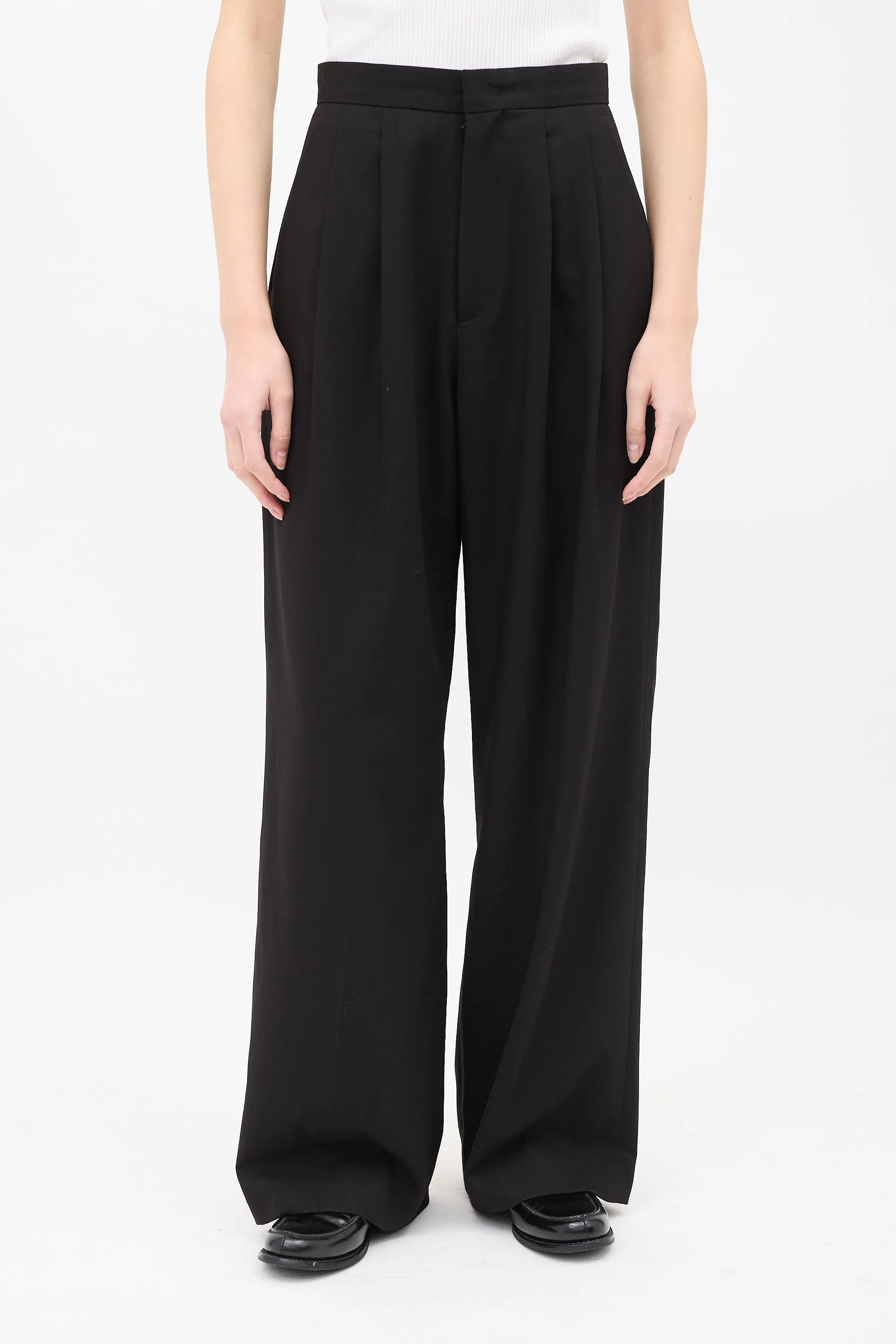 Aliye Pintuck Trouser