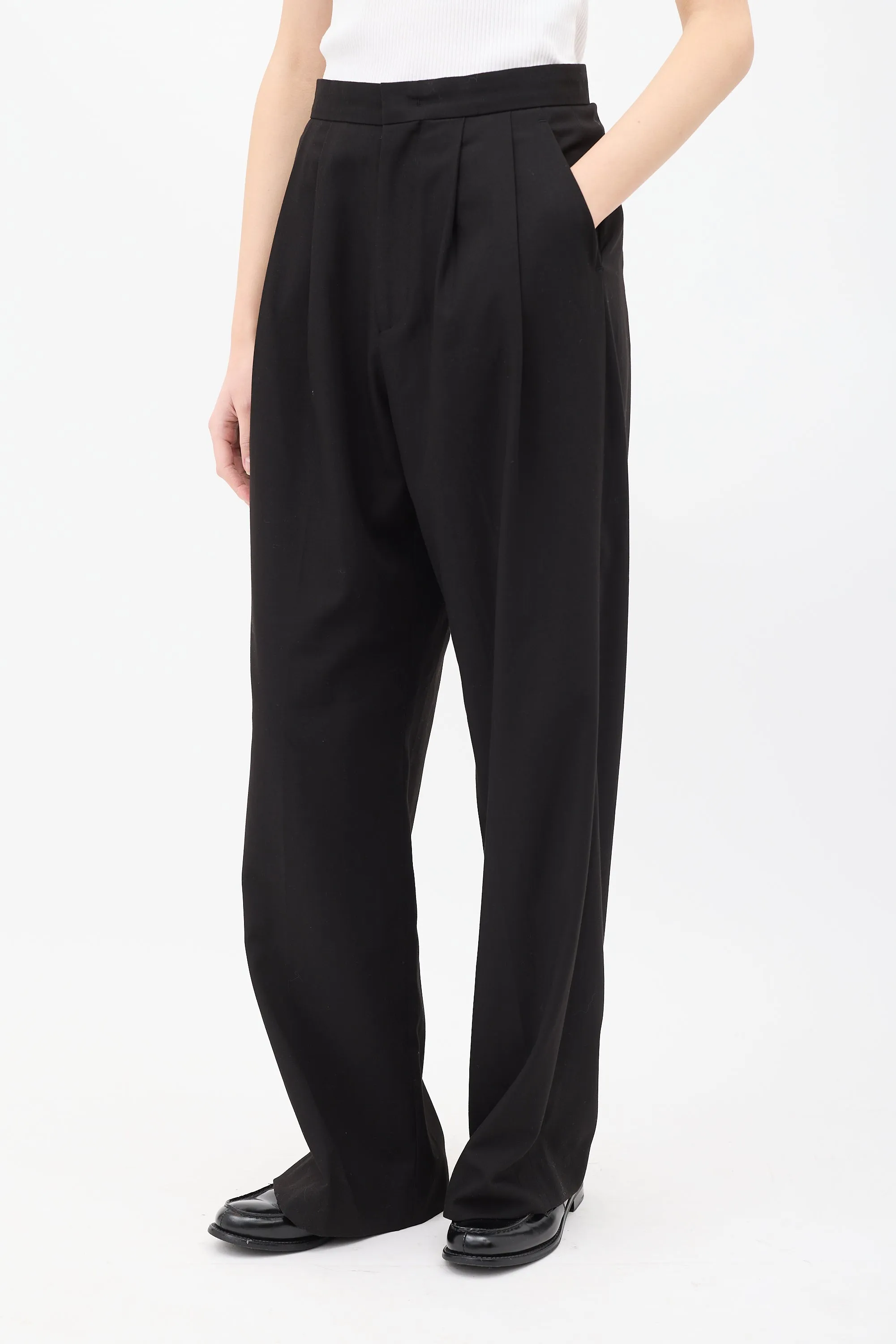 Aliye Pintuck Trouser