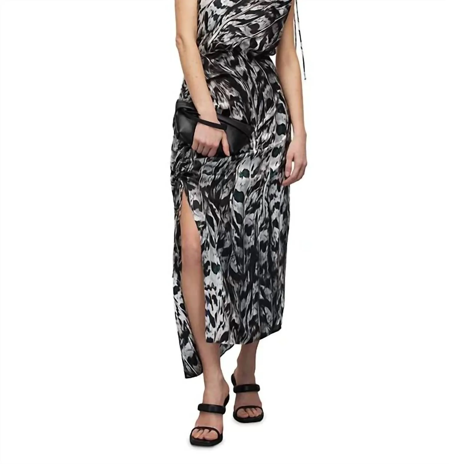 Allsaints - Laura Ines One Shoulder Dress