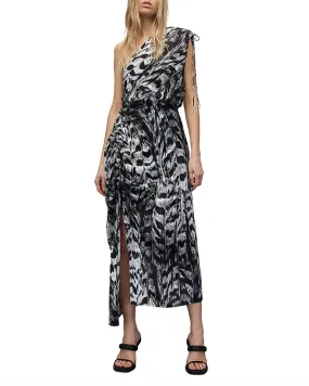 Allsaints - Laura Ines One Shoulder Dress