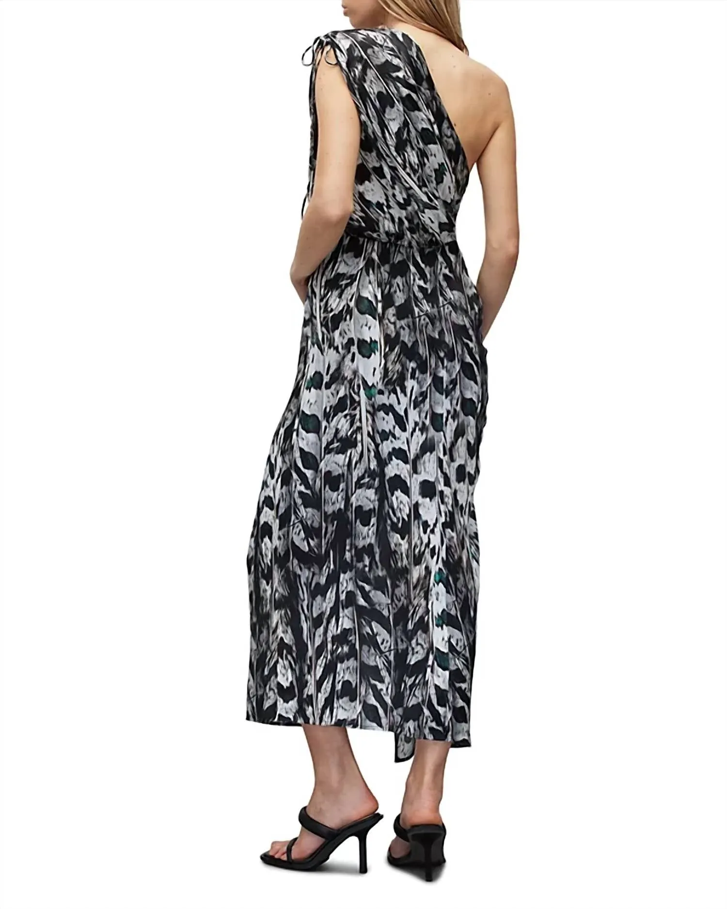 Allsaints - Laura Ines One Shoulder Dress