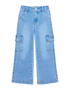 Cargo Jeans: Light Denim