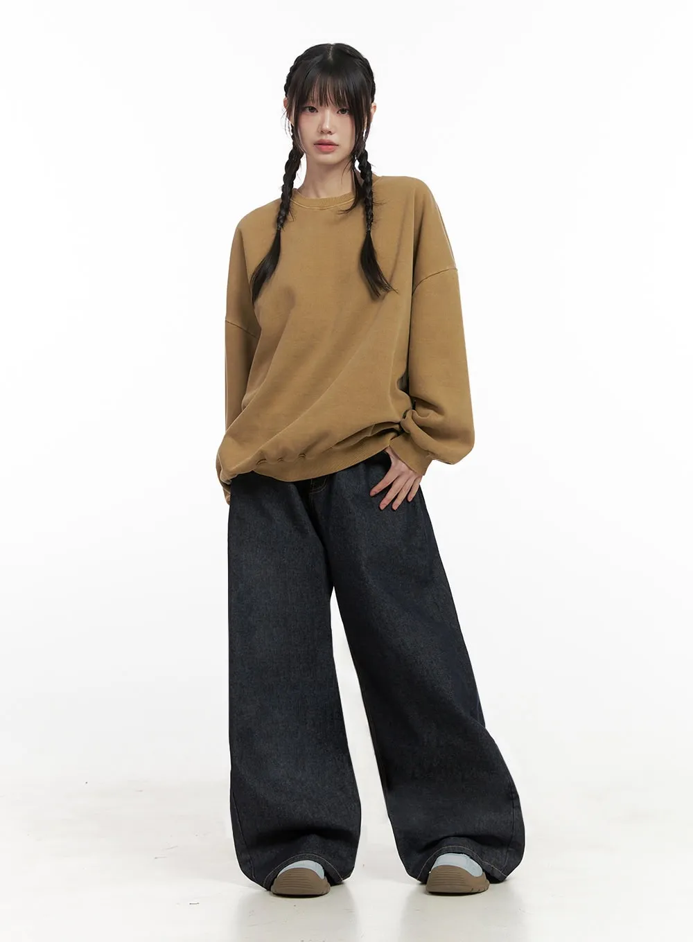 Cozy Oversized Crewneck IN427