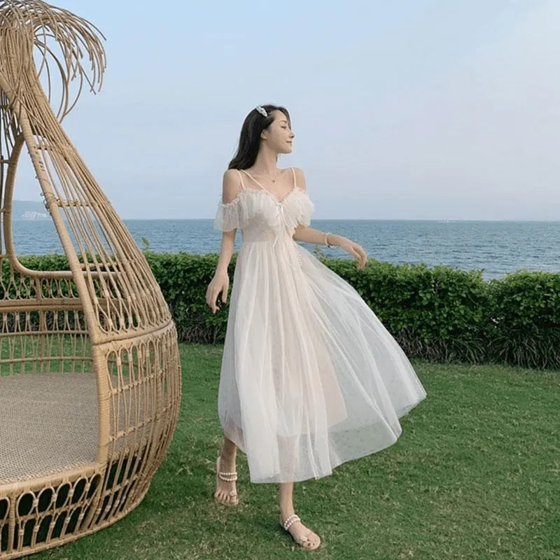 Fairy Off Shoulder Lace Dress