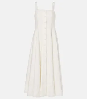 Faithfull Linen midi dress
