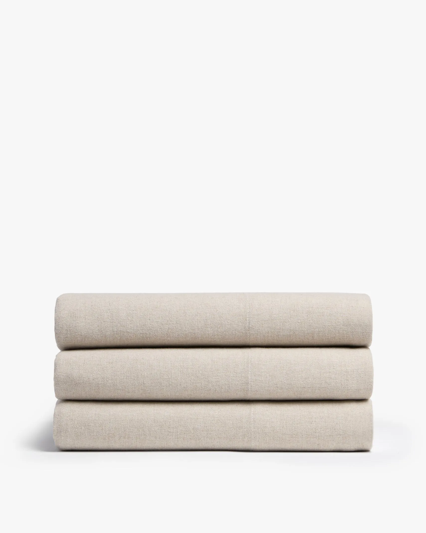 Flannel Top Sheet (Bone)