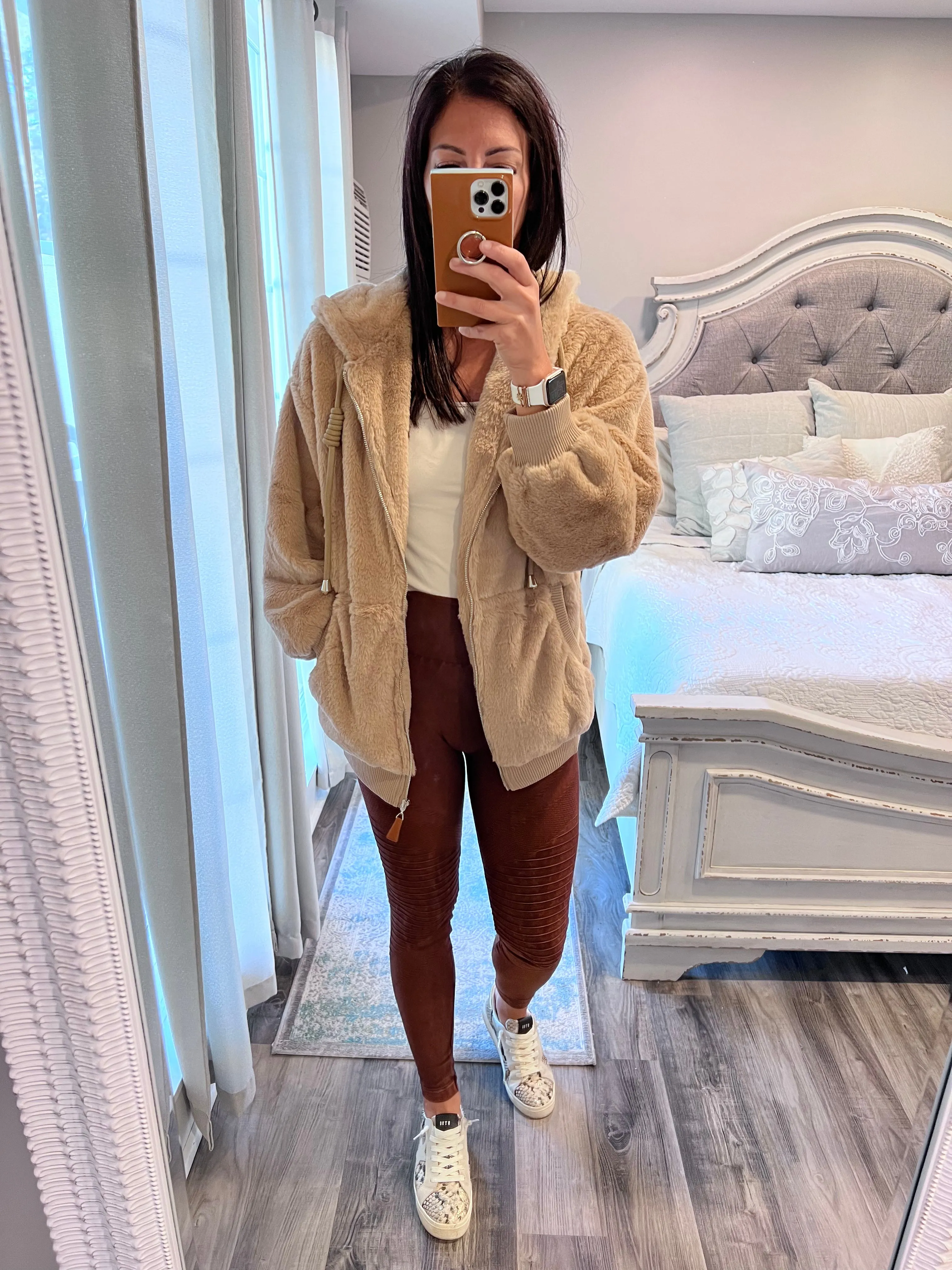 Fur Hoodie Jacket