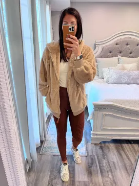 Fur Hoodie Jacket
