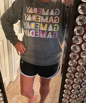 GAMEDAY GAMEDAY  Oversize crewneck