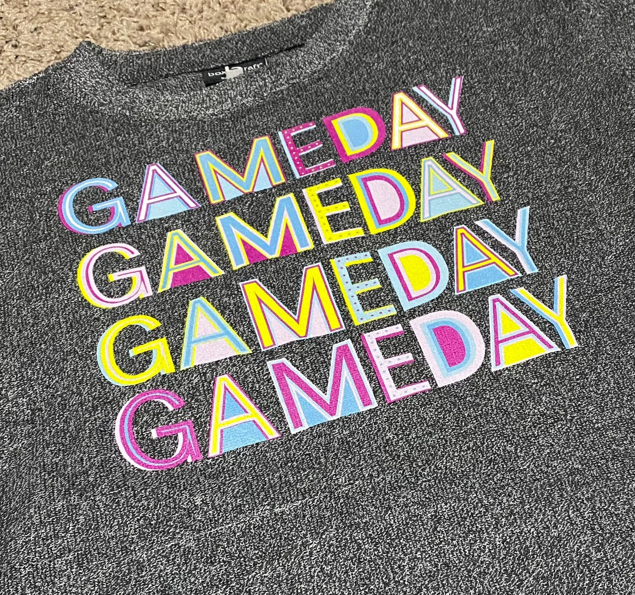 GAMEDAY GAMEDAY  Oversize crewneck