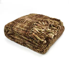 Oversized 100% Acrylic throws  Terra