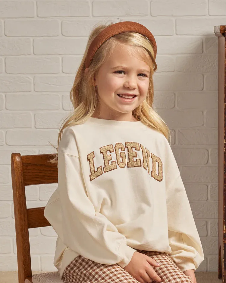 Rylee   Cru Oversized Crew Sweatshirt || Legend