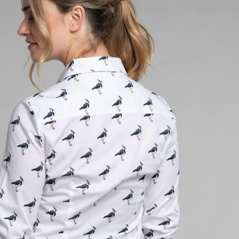 Schoffel Ladies Norfolk Shirt - Lapwing Print