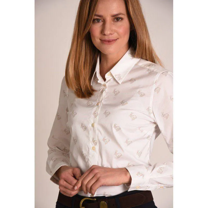 Schoffel Ladies Norfolk Shirt - Marble Hare