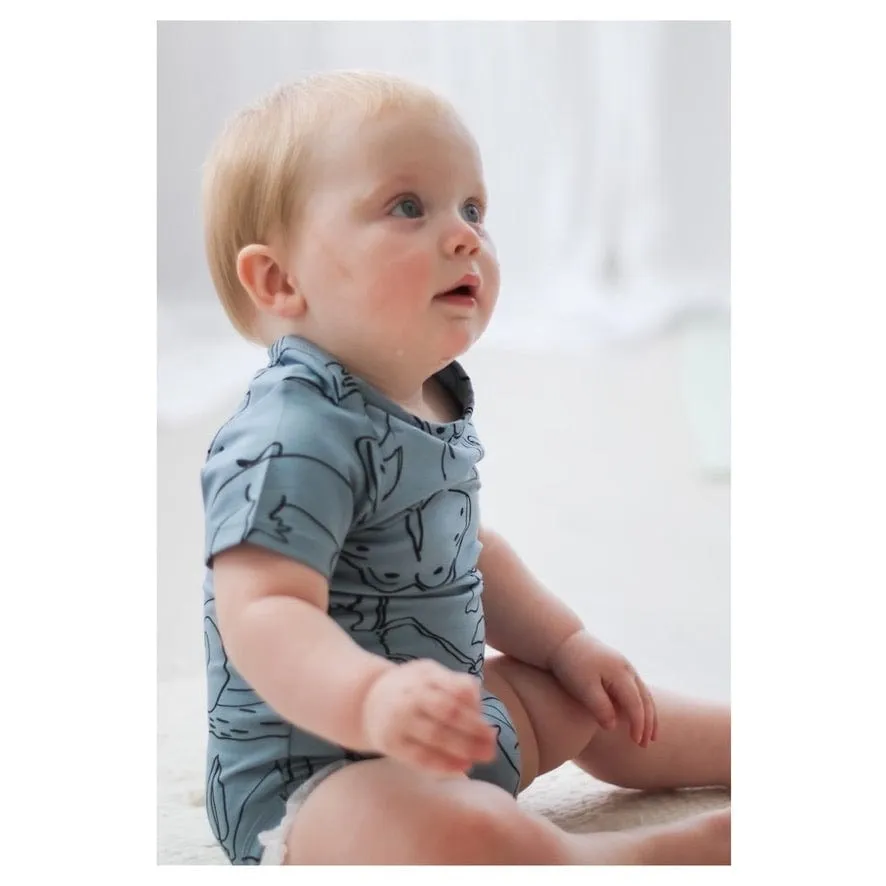 Short Sleeve Bodysuit - Giant Bugs