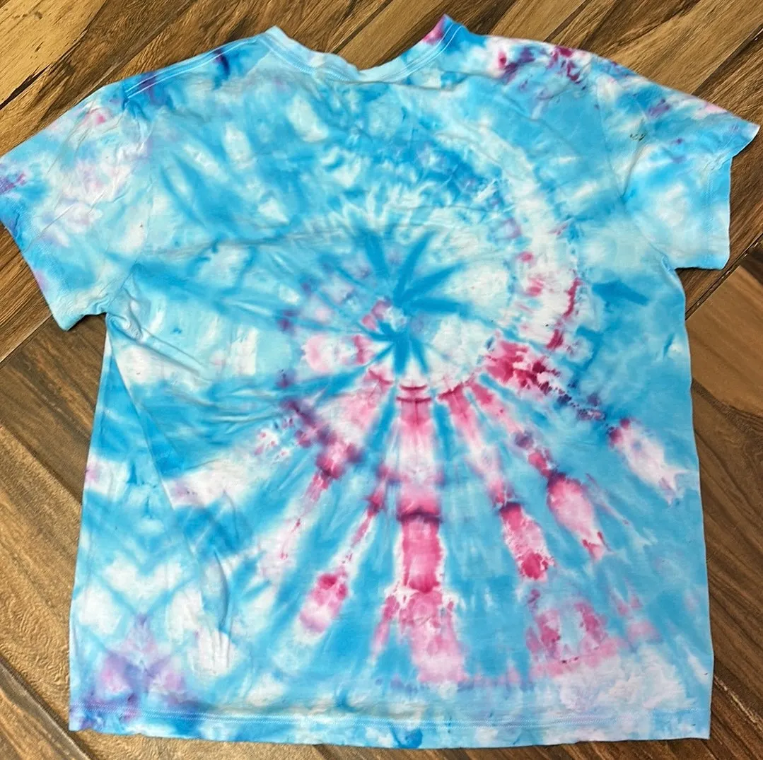 Tye dye short sleeve shirt