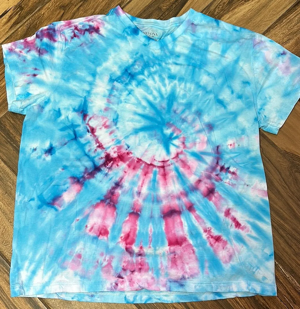 Tye dye short sleeve shirt