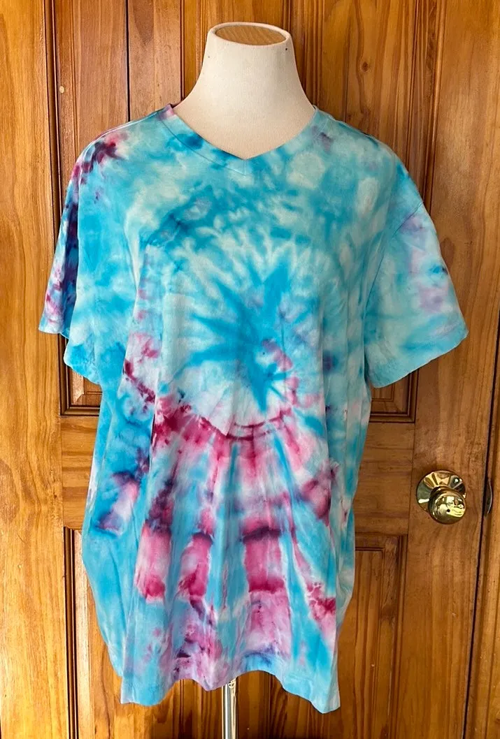 Tye dye short sleeve shirt