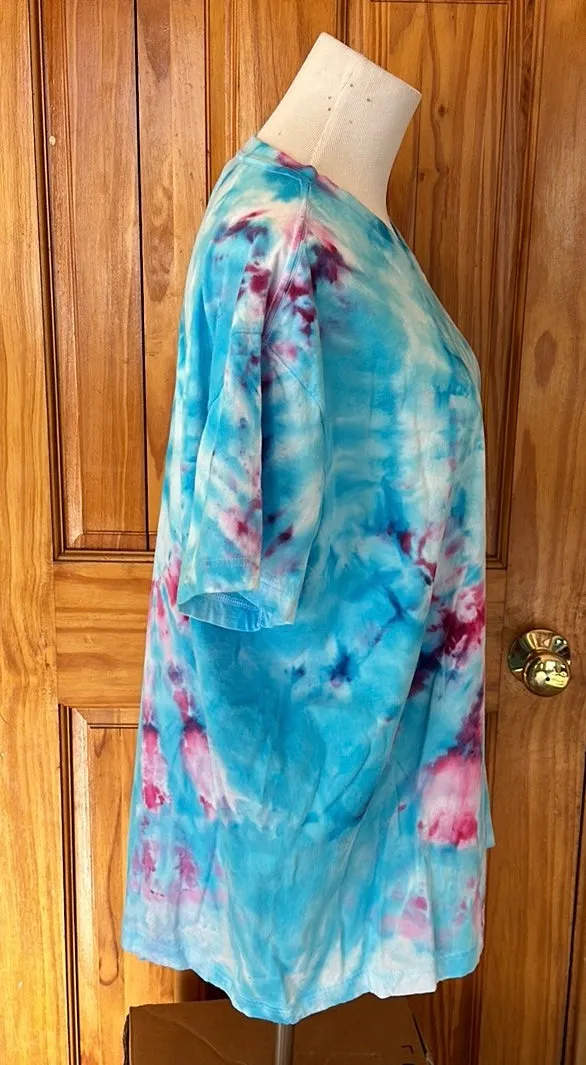 Tye dye short sleeve shirt