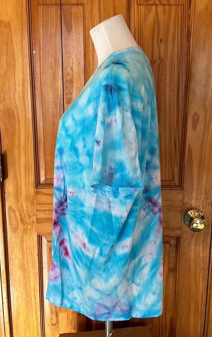 Tye dye short sleeve shirt