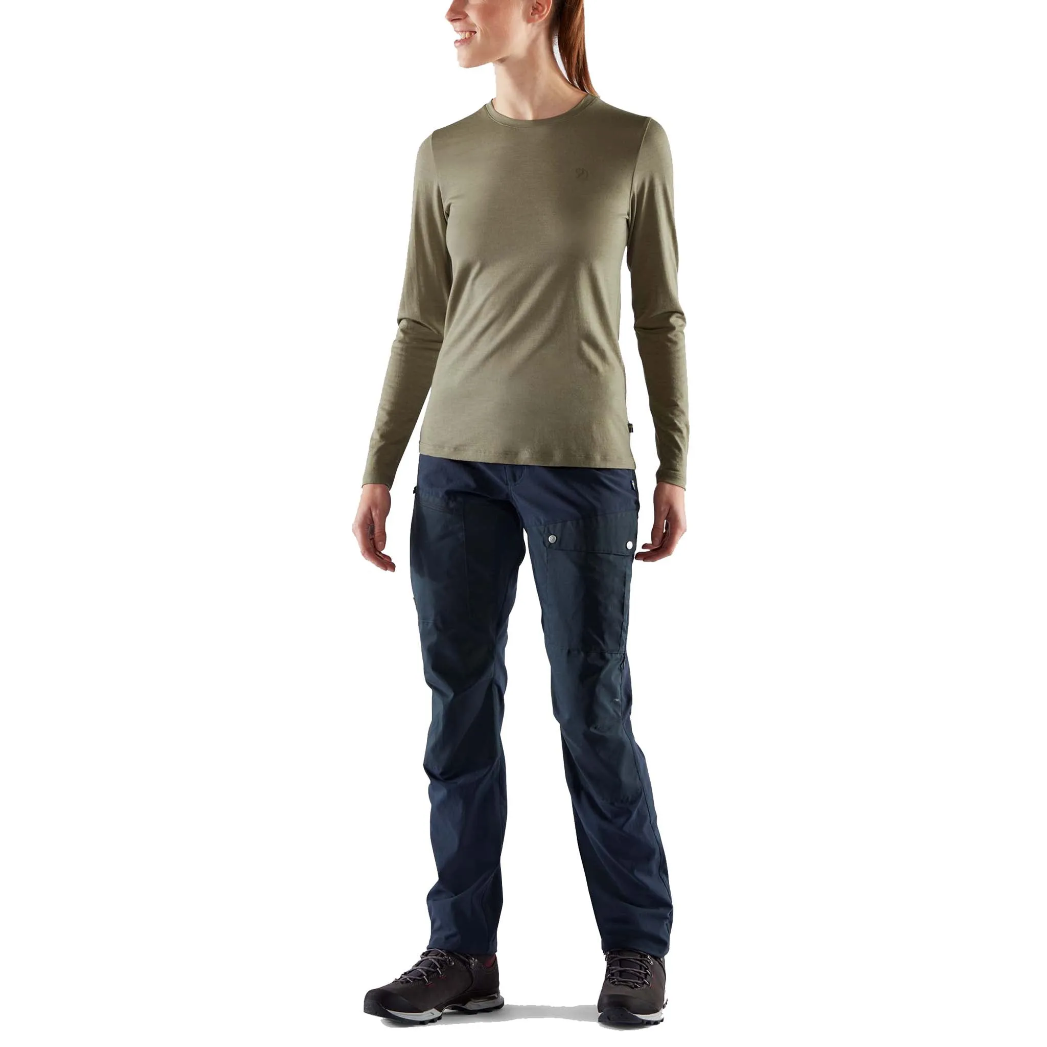 Womens Abisko Wool Long Sleeve